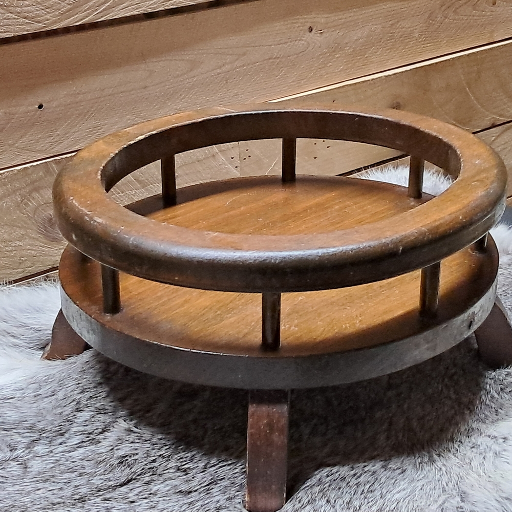Rustic Brown Wooden Tabletop Decor